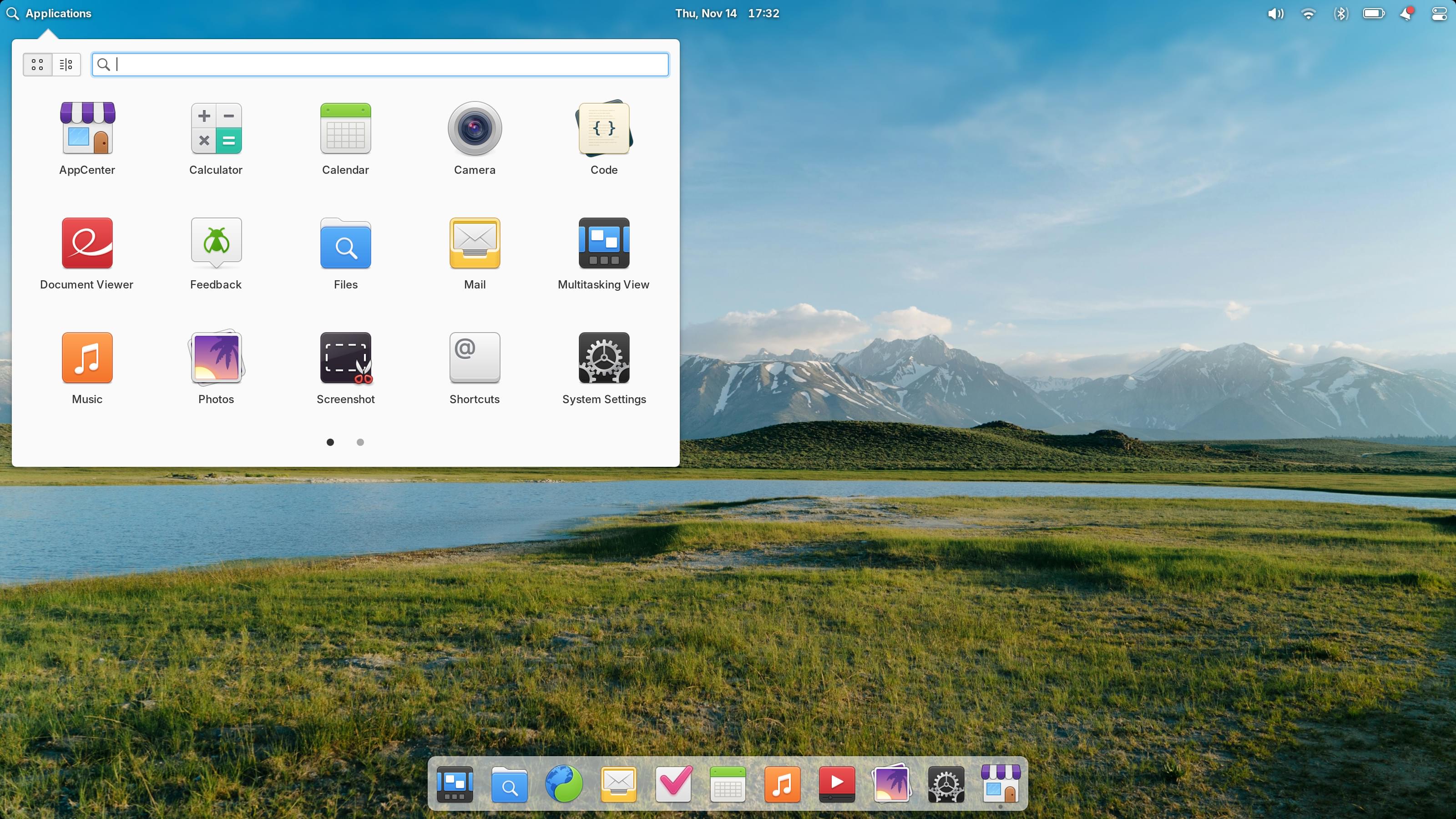 elementary OS 7.1 desktop